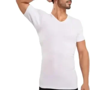 Men's Underarm Sweat-Resistant Cotton Undershirt T-Shirt