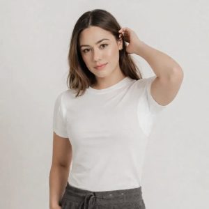 Women Crew Neck Sweat Resistant Undershirt